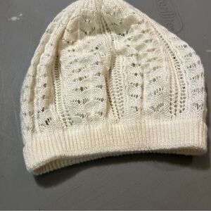 Rue21 Cream Knit Beanie